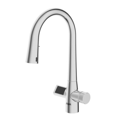 ALPOK Mont Blanc zuhanyfejes 3 utas csaptelep ACÉL/STEEL